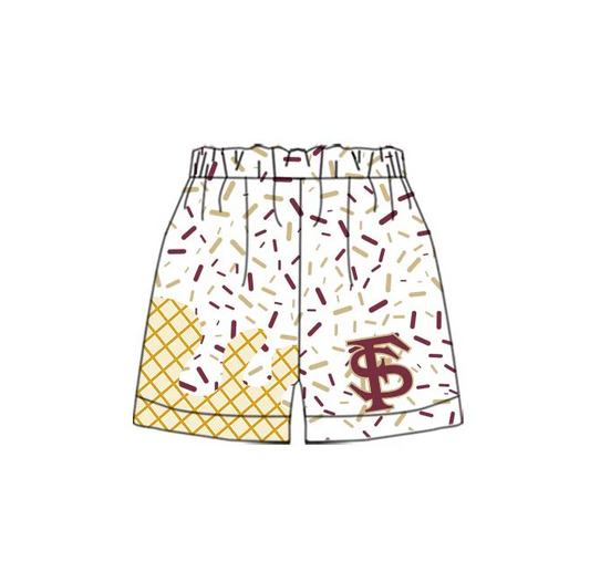 5.27 Preorder moq 5 Baby Boys Flordia State Team Shorts Bottoms