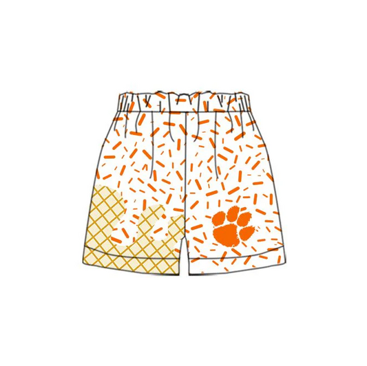5.27 Preorder moq 5 Baby Boys Clemson Team Shorts Bottoms