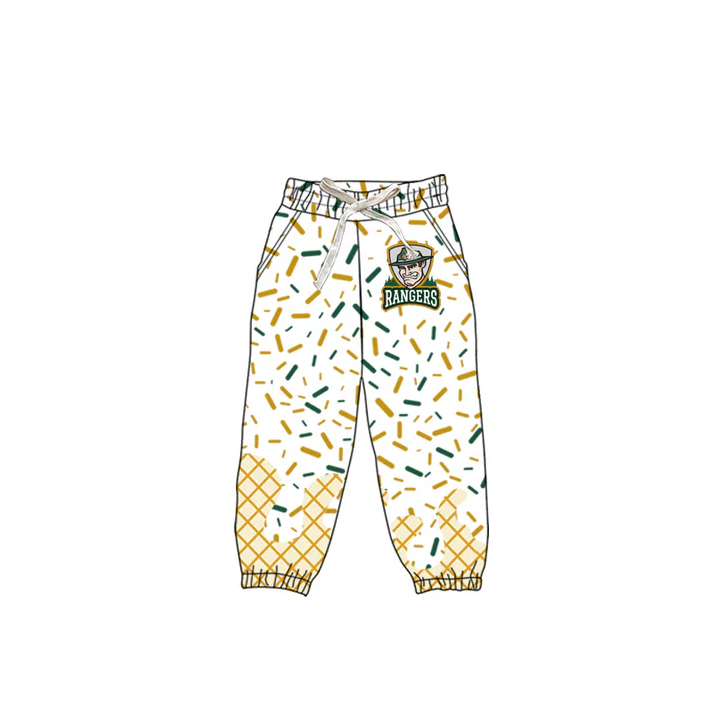 6.12 Preorder(moq 5)Baby Boys Rangers Team Jogger Pants Bottoms
