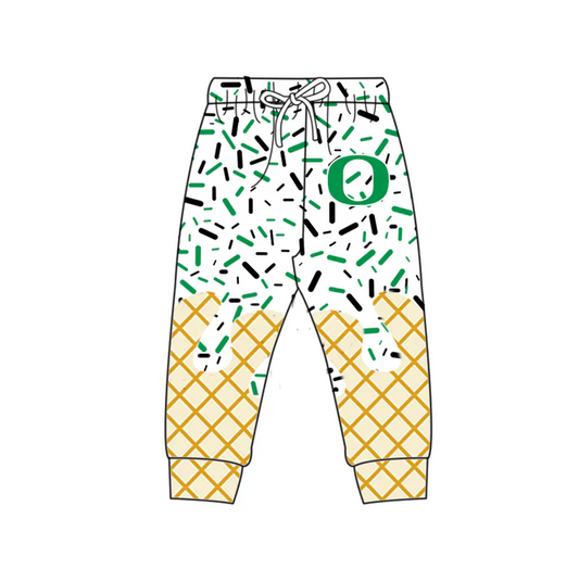 6.30 Preorder (moq 5)Baby Boys Green O Drip Team Pant
