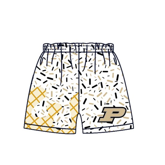 6.30 Preorder (moq 5)Baby Boys P Drip Team Shorts Bottom