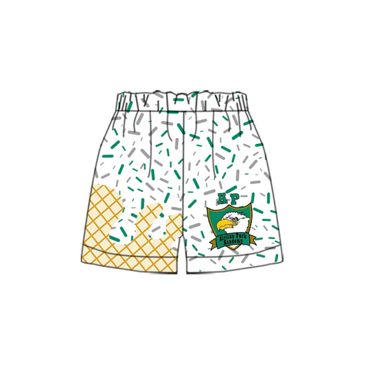 7.1 Preorder (moq 5)Baby Boys Drip Airline Park Sprinkles Team Shorts Bottoms