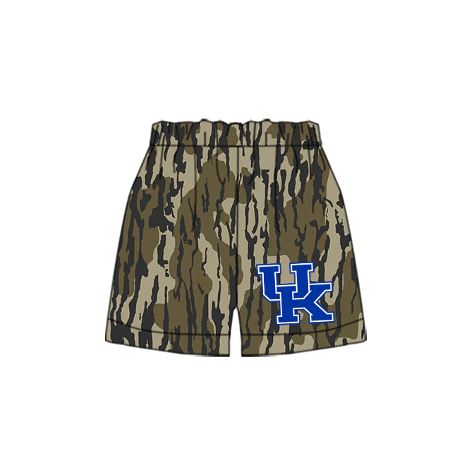 7.2 Preorder(moq 5) Baby Boys Bottomland Camouflage UK Team Sports Shorts