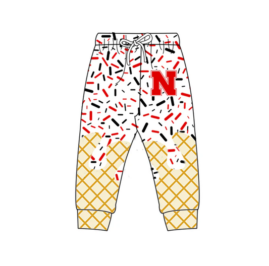 7.2 Preorder (moq 5)Baby Boys Red N Drip Team Pant