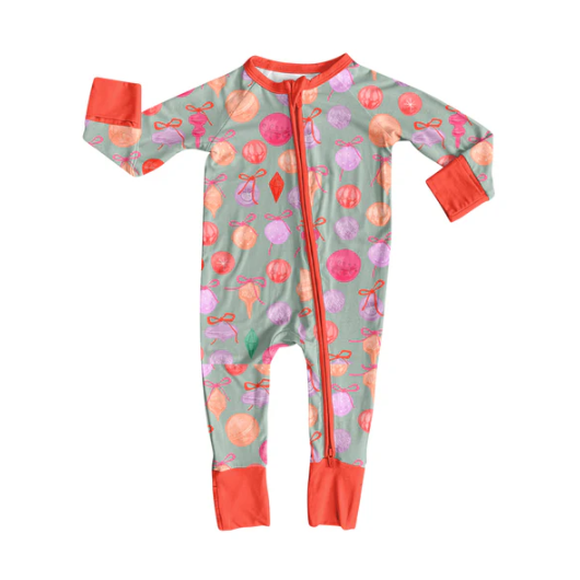 7.12 Preorder moq 5 Baby Infant Girls Long Sleeves Colorful Bows Lights Plaid Zipper Rompers