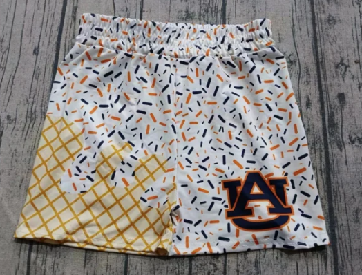 7.15Preorder moq 5 Baby Boys Drip AU Team Shorts Bottom