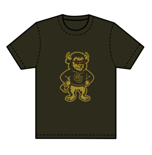 7.24 preorder(moq 5) Baby Boys Olive Short Sleeves Cows CU Team Tee Shirts Tops