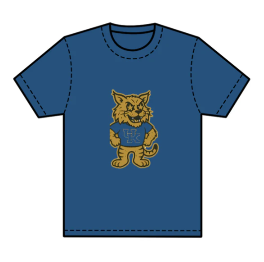 7.24 preorder(moq 5) Baby Boys Blue Short Sleeves Cats UK Team Tee Shirts Tops