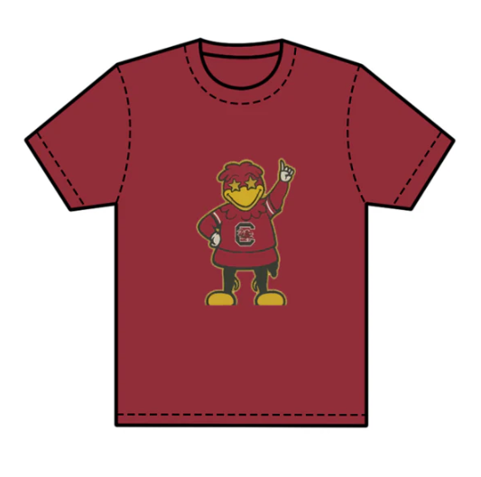 7.25 preorder(moq 5) Baby Boys Dark Red Short Sleeves Eagles Bull C Team Tee Shirts Tops