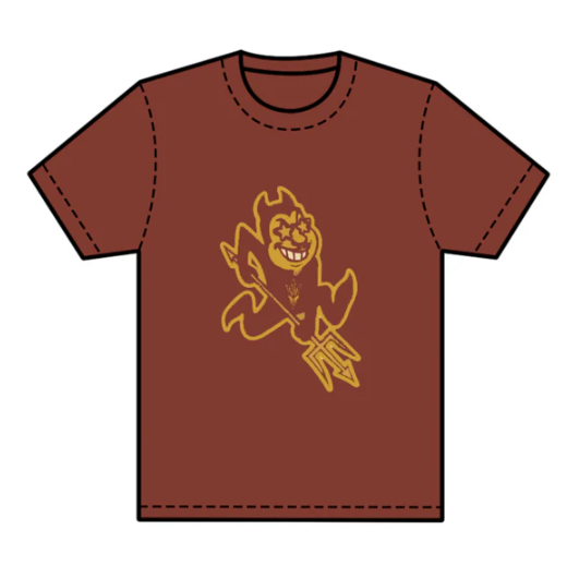 7.25 preorder(moq 5) Baby Boys Dark Red Short Sleeves Trident Team Tee Shirts Tops