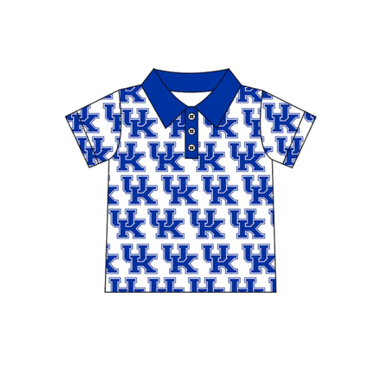 7.26 Preorder(moq 5)Baby Boys UK Team Short Sleeve Tee Pullovers Polo Shirts Tops