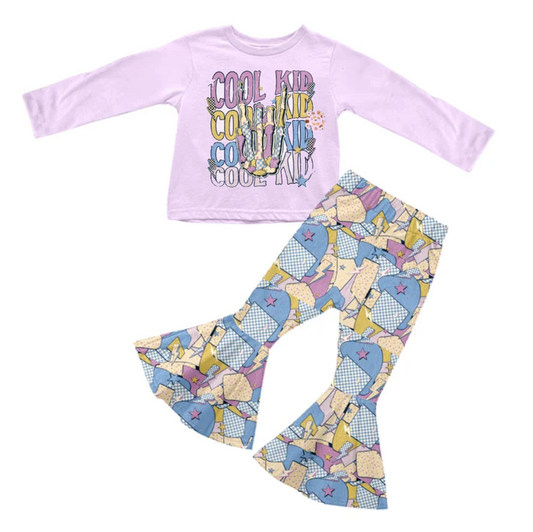 8.16 Baby Girls Good Kids Bell Pants Clothing Sets preorder(moq 5)