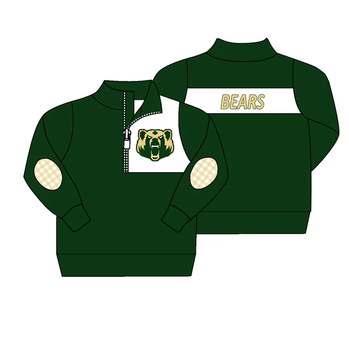 8.18 Baby Boys Team 9 Zip Shirts Pullovers preorder(moq 5)