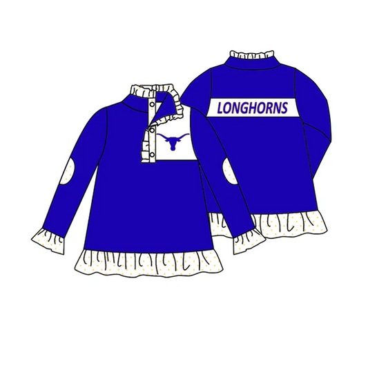 8.18 Baby Girls Team 4 Buttons Shirts Pullovers preorder(moq 5)