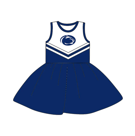 8.19 Baby Girls Team Sleeveless 23 A-Line Dresses preorder(moq 5)