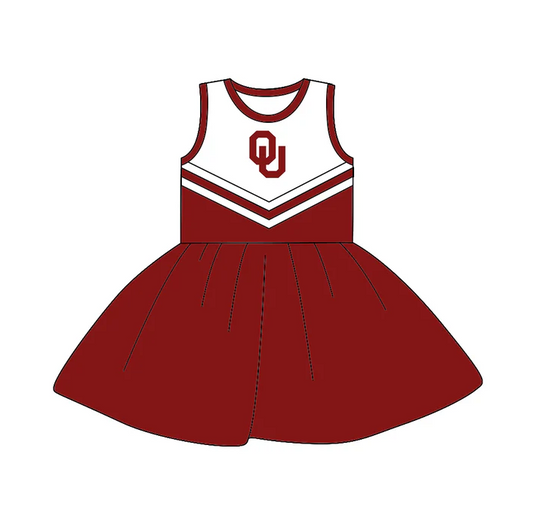 8.19 Baby Girls Team Sleeveless 15 A-Line Dresses preorder(moq 5)