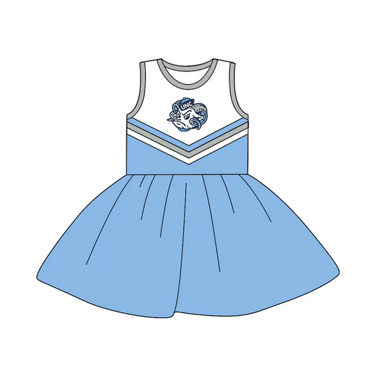 8.19 Baby Girls Team Sleeveless 11 A-Line Dresses preorder(moq 5)