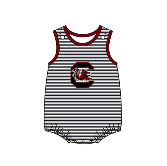 8.22 Baby Boys Bird Team Sleeveless Rompers preorder(moq 5)