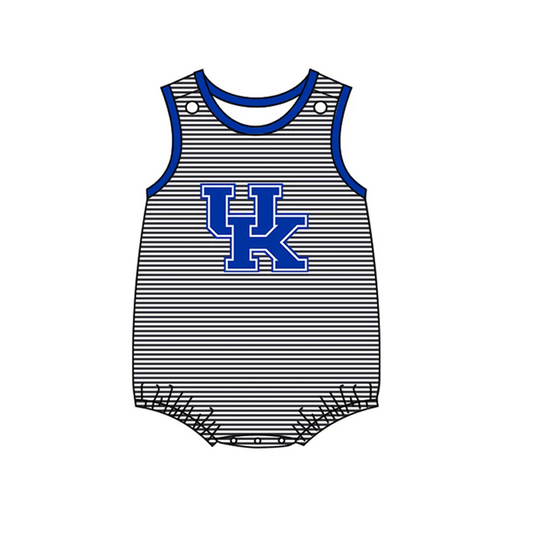 8.22 Baby Boys UK Team Sleeveless Rompers preorder(moq 5)