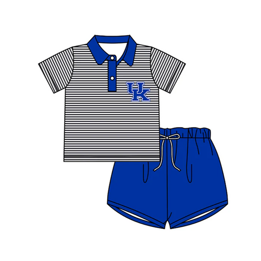 8.22  Baby Boys UK team Pullover Top Shorts Clothes Sets preorder(moq 5)