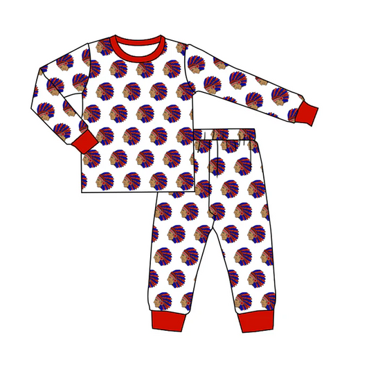 8.23 Baby Boys Team India Red Pajamas Clothes preorder(moq 5)