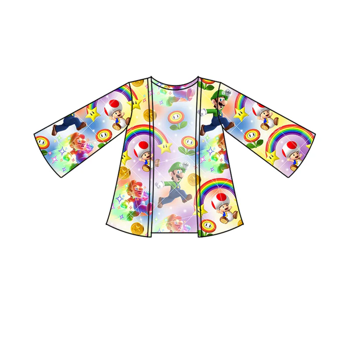 8.26 Baby Girls Fall Colorful Gam Twirl Dresses preorder(moq 5)