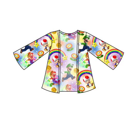 8.26 Baby Girls Fall Colorful Gam Twirl Dresses preorder(moq 5)