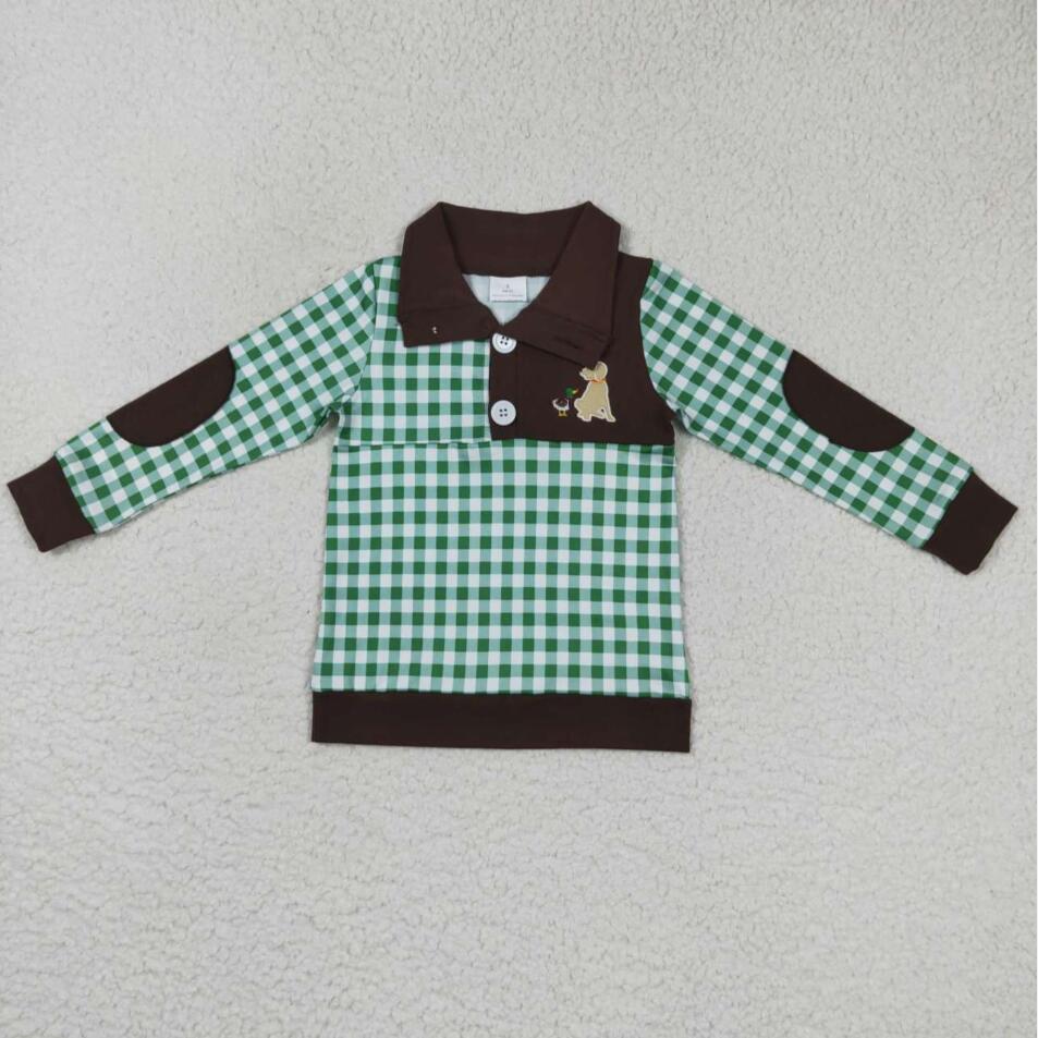 BT0301 Kids Boys Hunting Long Sleeve Pullover Top