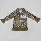 GT0312 Kids Girls Camo Mmallard Hunting Pullover Top