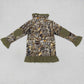 GT0312 Kids Girls Camo Mmallard Hunting Pullover Top