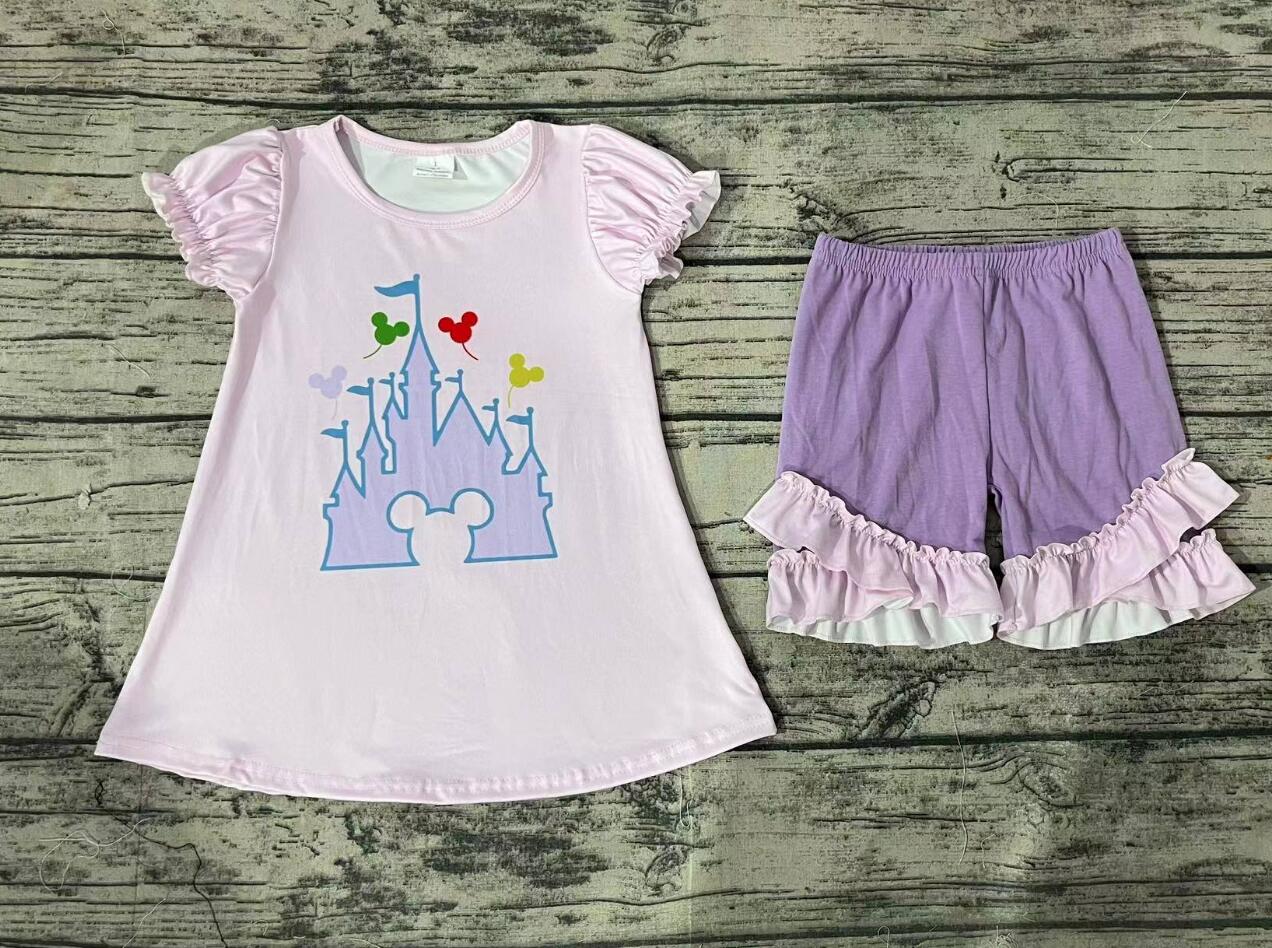 Wholesale Cute Baby Kids Design Boutique Kid Clothing Set