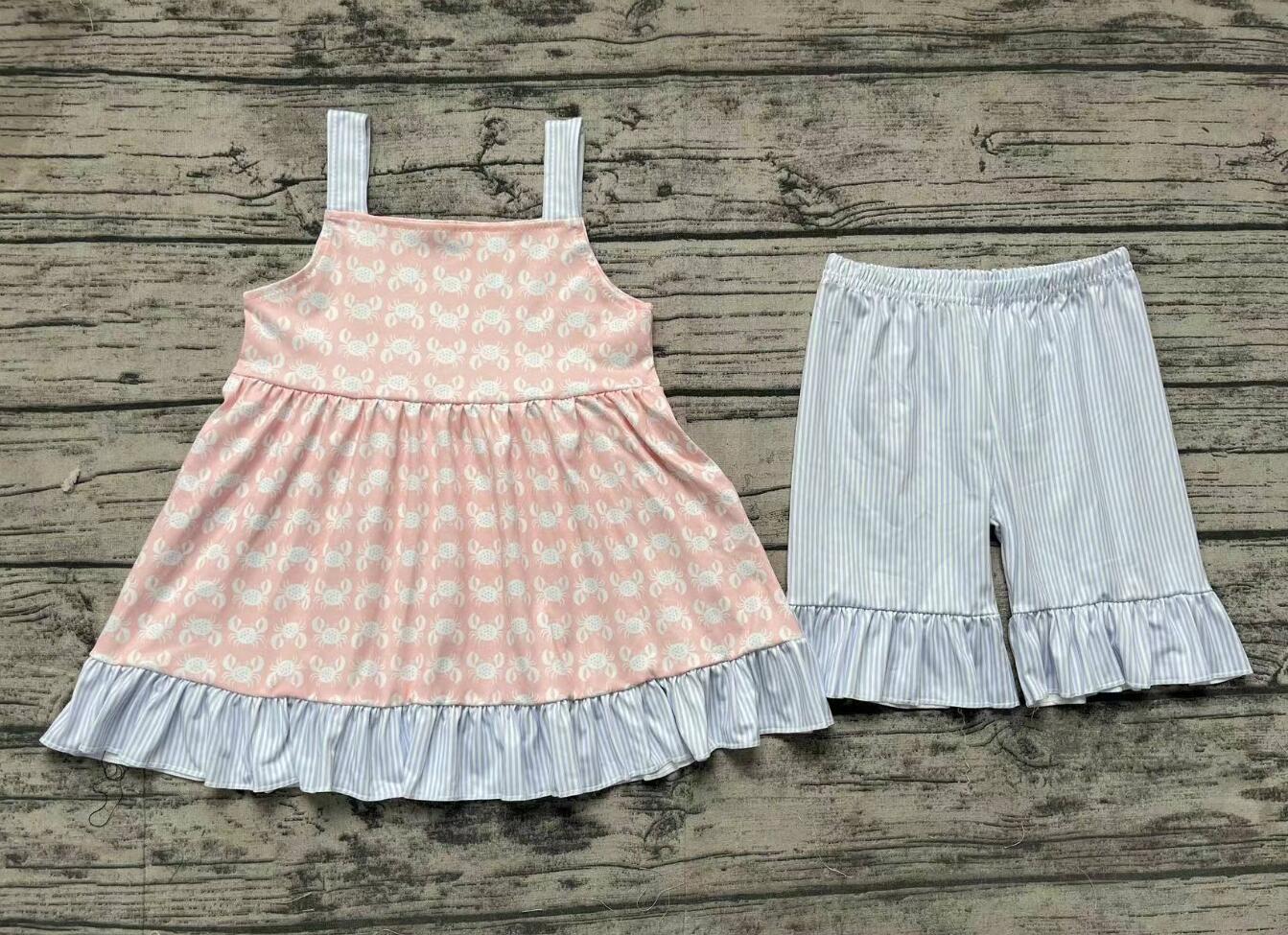 Wholesale Cute Baby Kids Design Boutique Kid Clothing Set