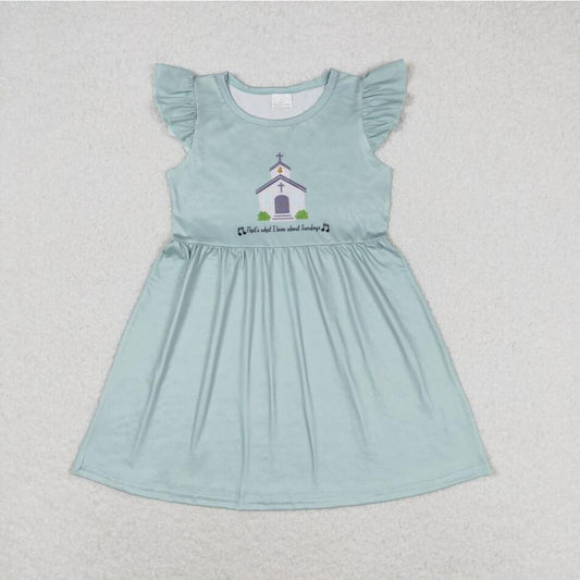 GSD1156 Summer Baby Girls Sunday Church Dress