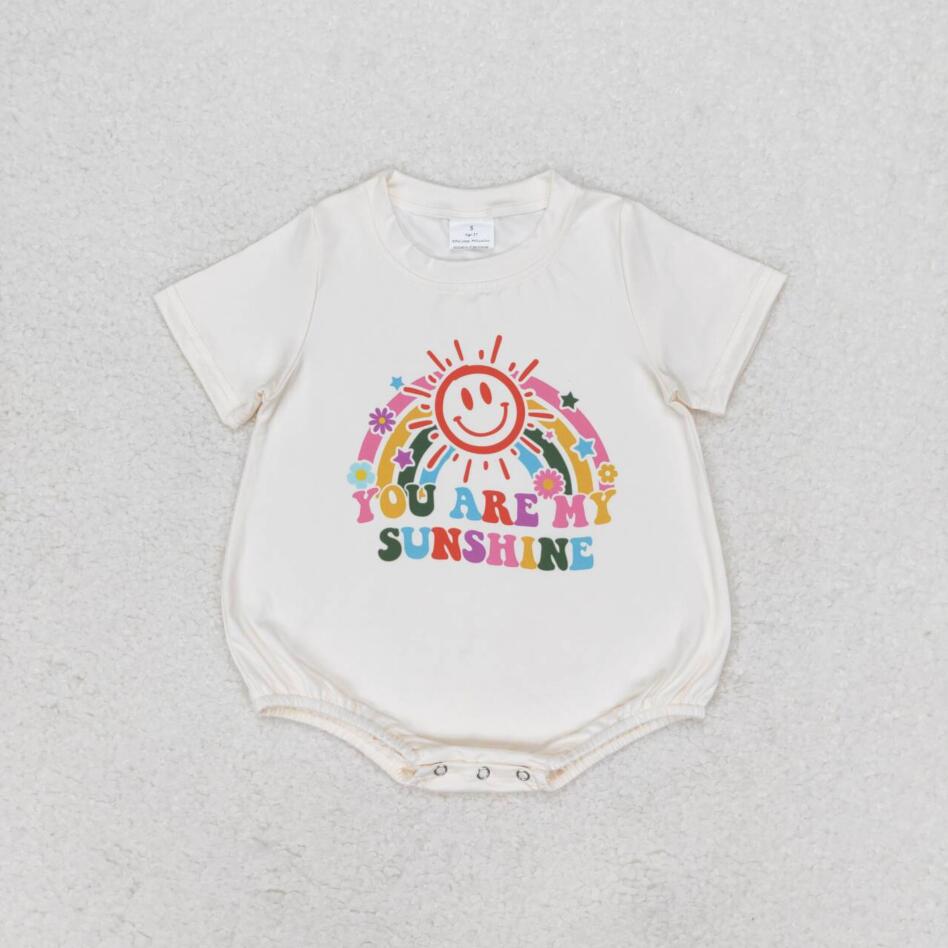 SR1499 Baby Girls Romper You Are My Sunshine