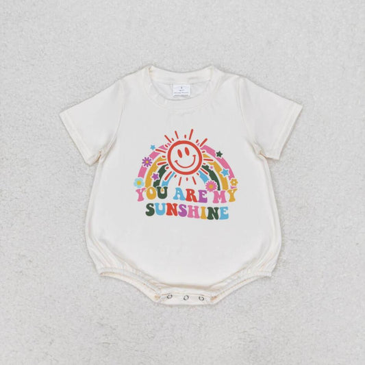 SR1499 Baby Girls Romper You Are My Sunshine