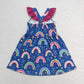 GSD1085 Baby Girls Rainbow Stars Dress