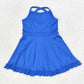 S0445 Baby Girls Blue Sport Dress Active Wear