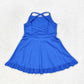 S0445 Baby Girls Blue Sport Dress Active Wear