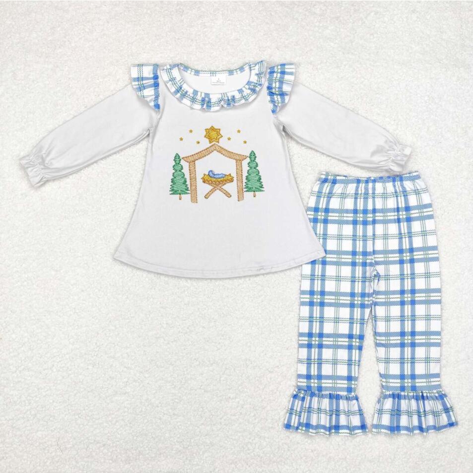 GLP1381 Toddler Girls The Nativity Story Clothes Set