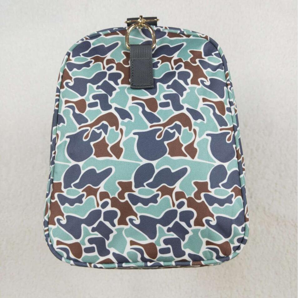 BA0262 Young Adult Grey Camo Tree Branches Gym Bags