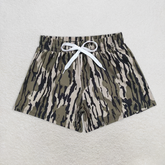 RTS NO MOQ Kids Boys Summer Shorts S0194 Camo Print Summer Trunks Swimsuits