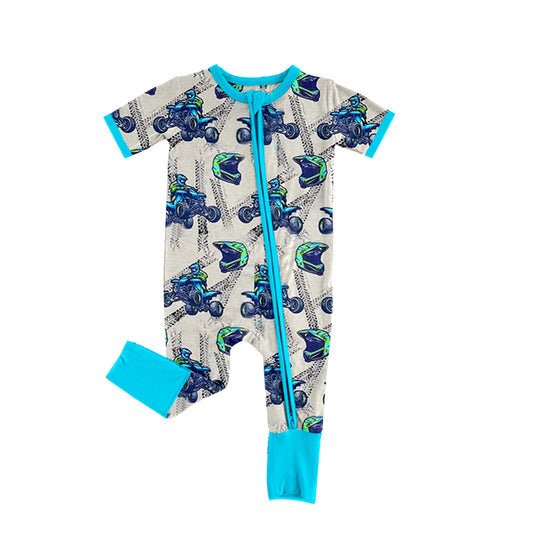 SR1379 blue summer kid jumpsuit summer cute baby wear rompers