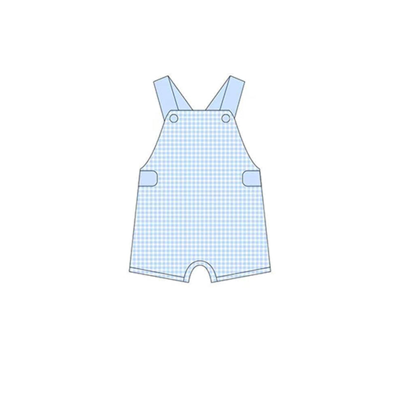 SR1481 blue jumpsuit summer cute baby romper