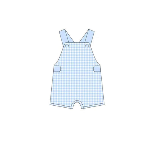 SR1481 blue jumpsuit summer cute baby romper