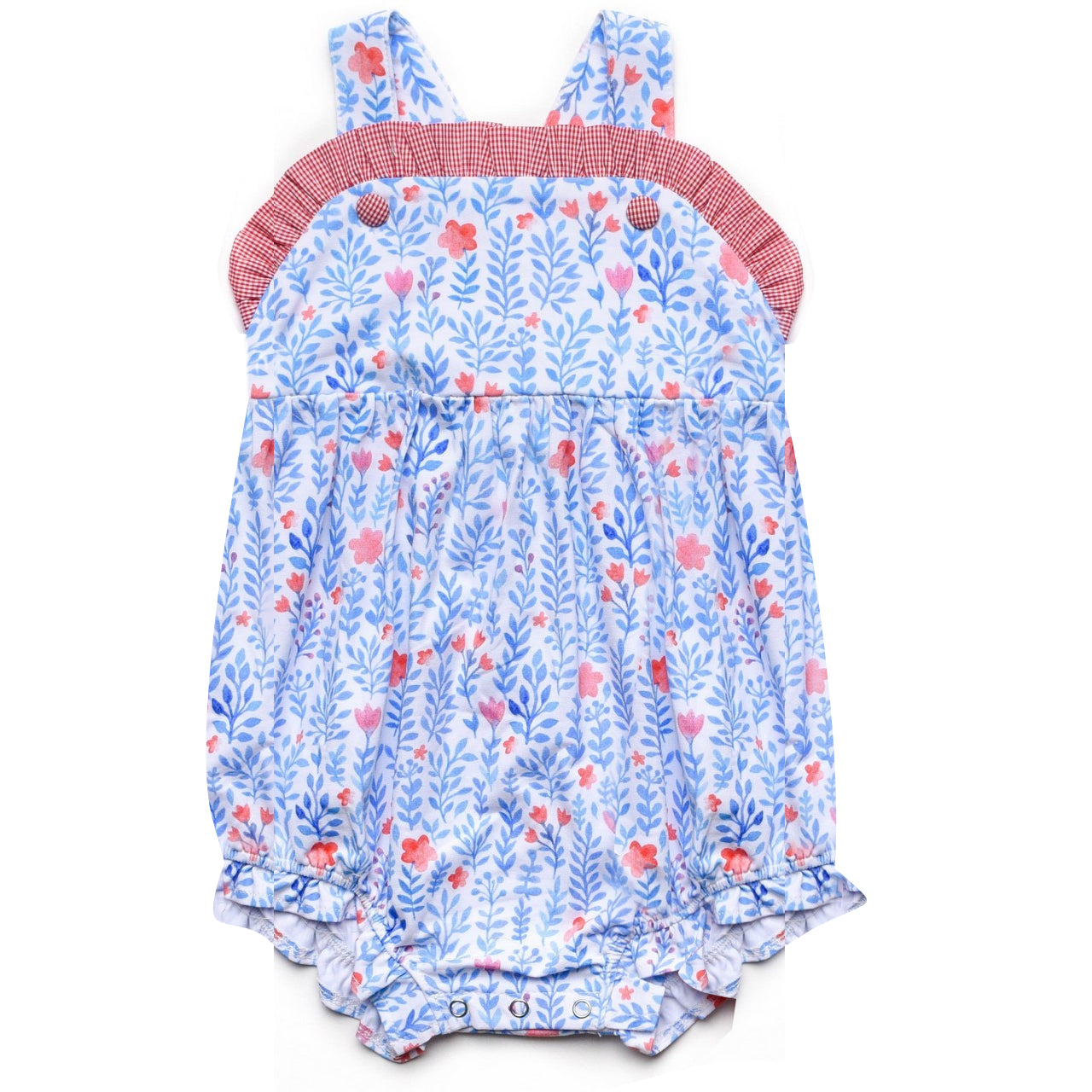 SR1520 ruffle jumpsuit summer cute baby romper