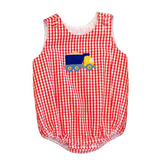 SR1527 red plaid short sleeve kid jumpsuit summer cute baby romper