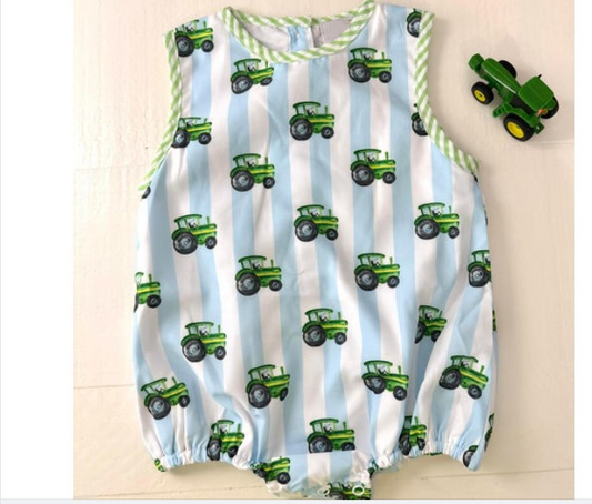 SR1544 blue short sleeve design kid jumpsuit summer baby romper