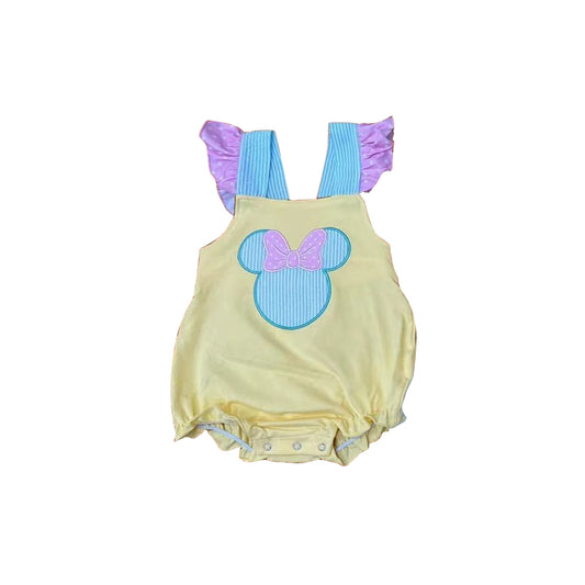 SR1560 Cartoon short sleeve design kid jumpsuit summer baby romper