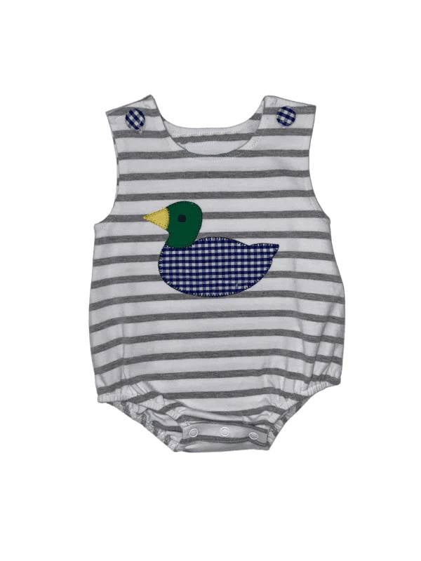 SR1592 duck summer short sleeve design kid jumpsuit baby romper