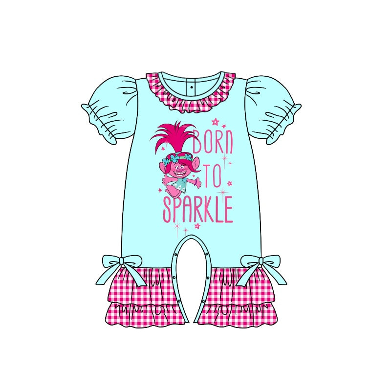 SR1617 girl jumpsuit summer cute baby romper